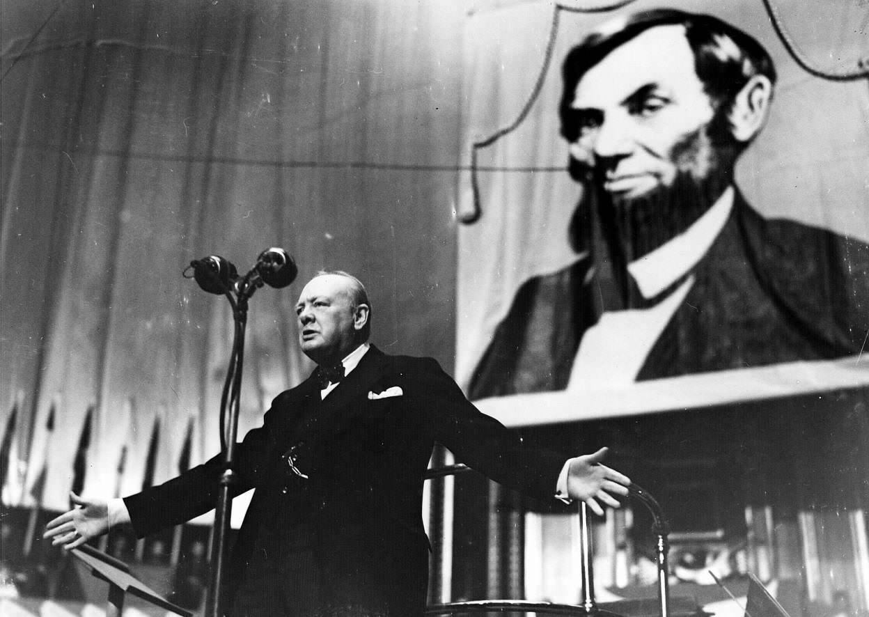 Выступление Уинстона Черчилля