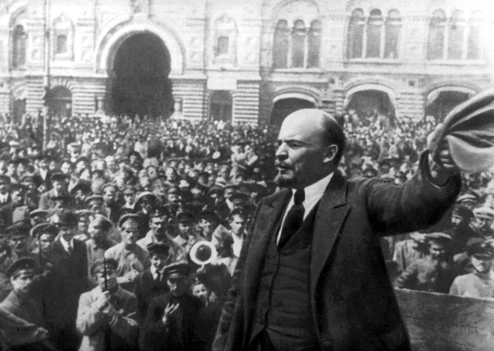 Выступление Владимира Ленина